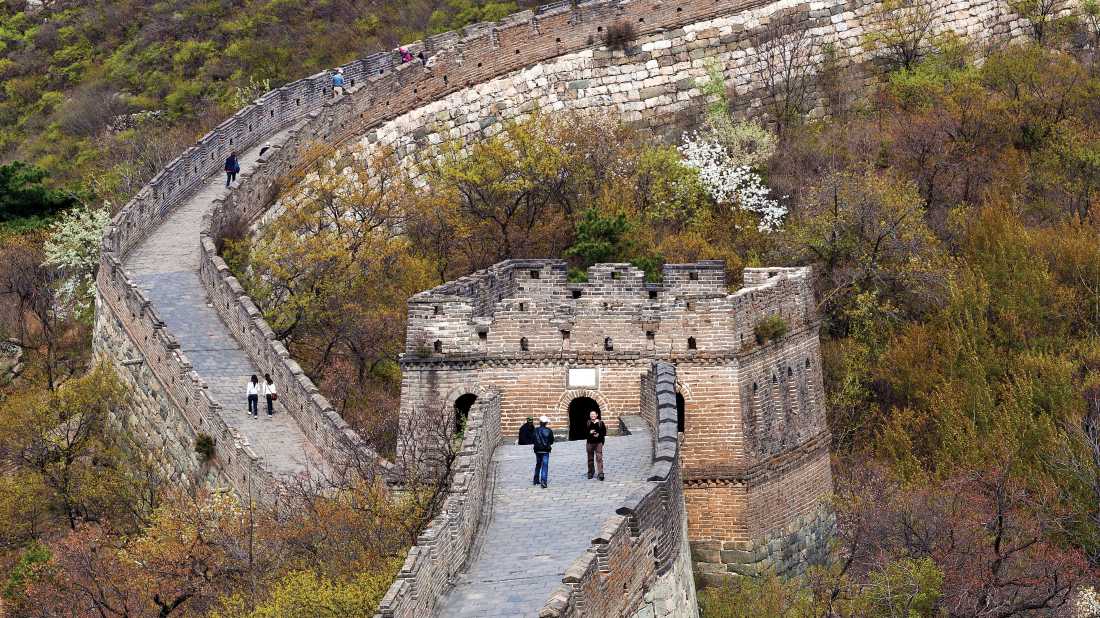 Section of the Great wall, Beijing, China |  Peter Walton