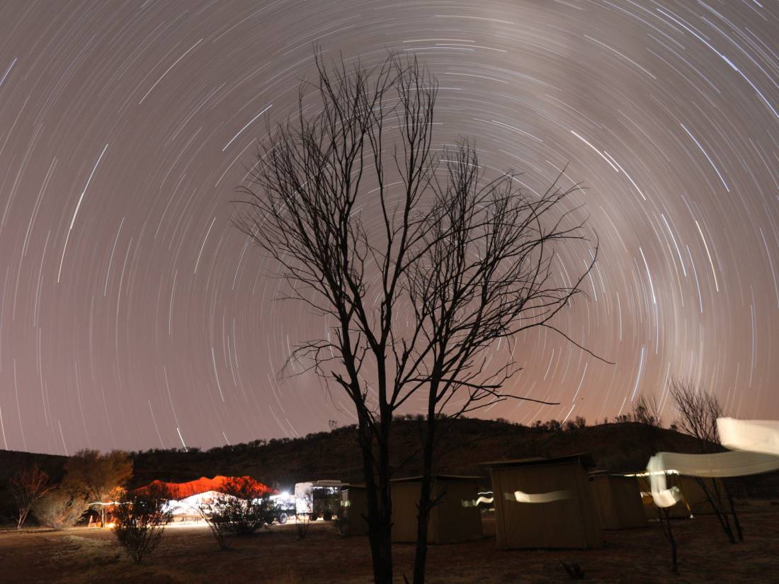 A night under the Central Australian skies can be mesmerising |  <i>#cathyfinchphotography</i>