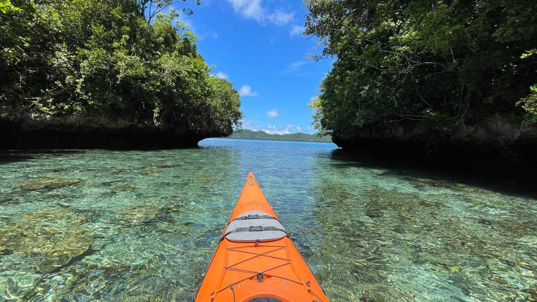 Access remote areas by kayak | Toby Story