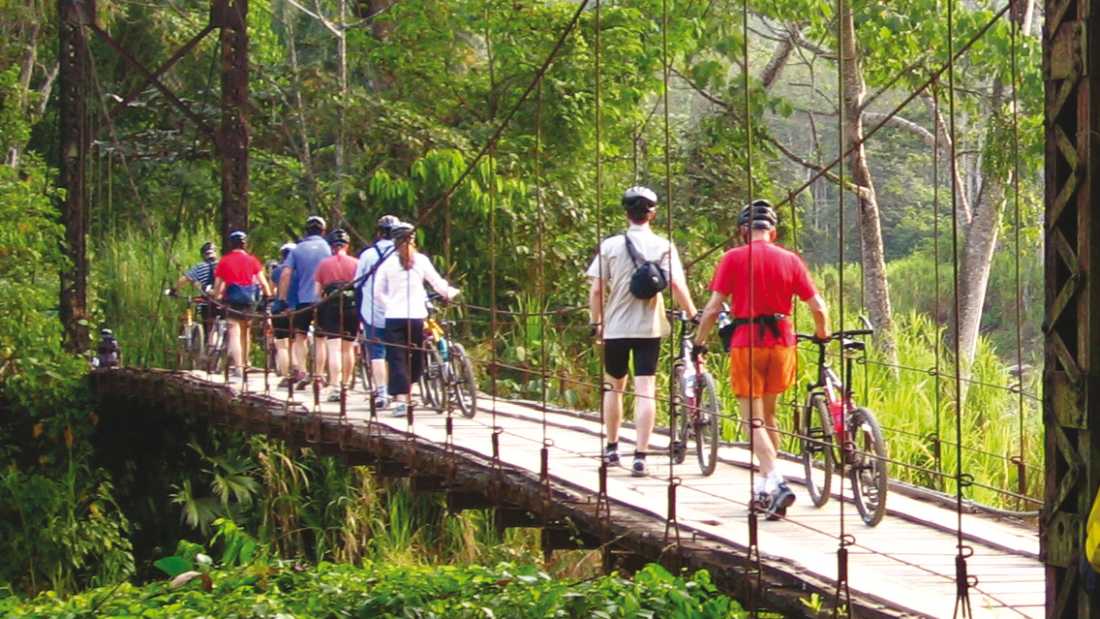 On our Costa Rica Traverse trip we bike, hike and raft our way through this amazing country