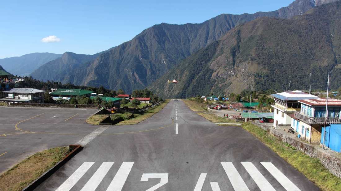 Flights to and from Lukla are included. We even cover an extra 5kg excess baggage, so you can check-in 15kg. |  Ayla Rowe