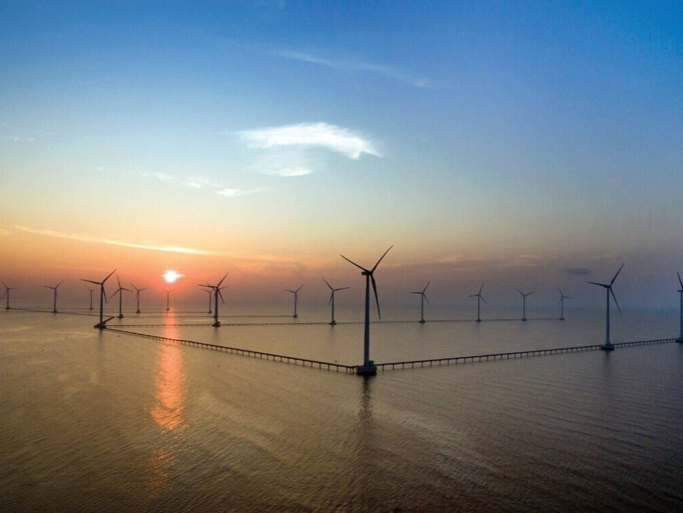 Our Positive Impact Projects, such as the Bac Lieu Vietnam Wind Project, supports local economies and their sustainable development. |  <i>South Pole</i>