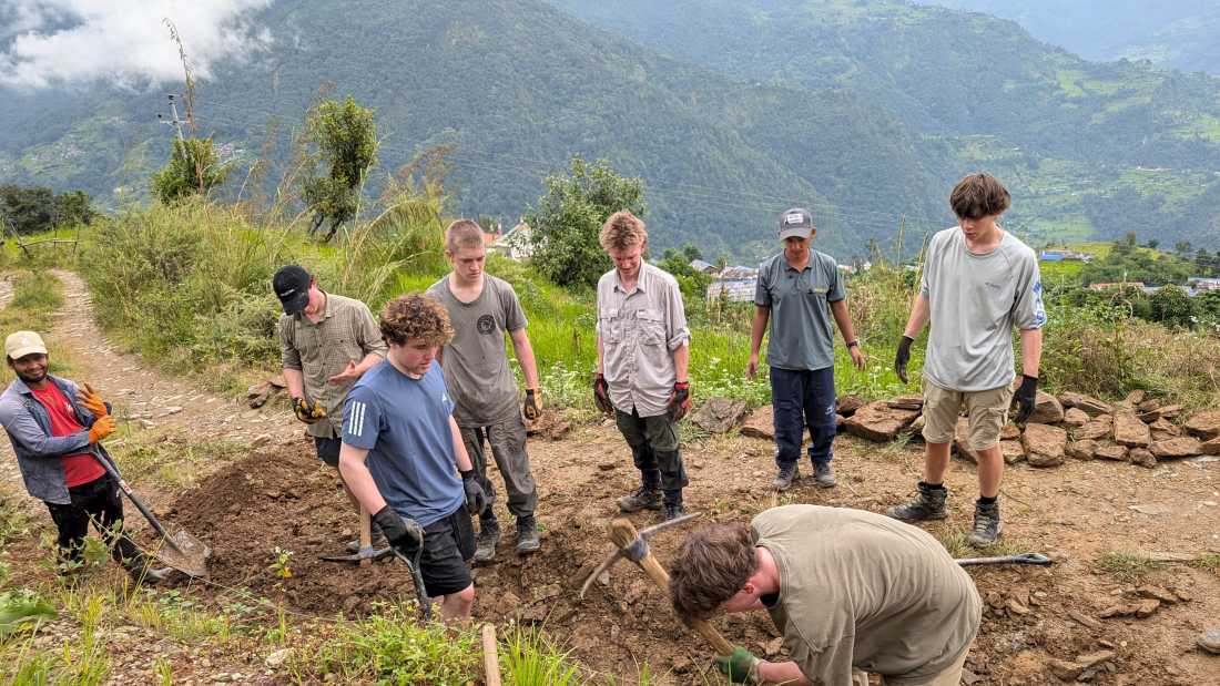 School Students in Nepal
